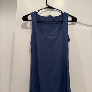 Women's Blue Sleeveless Top